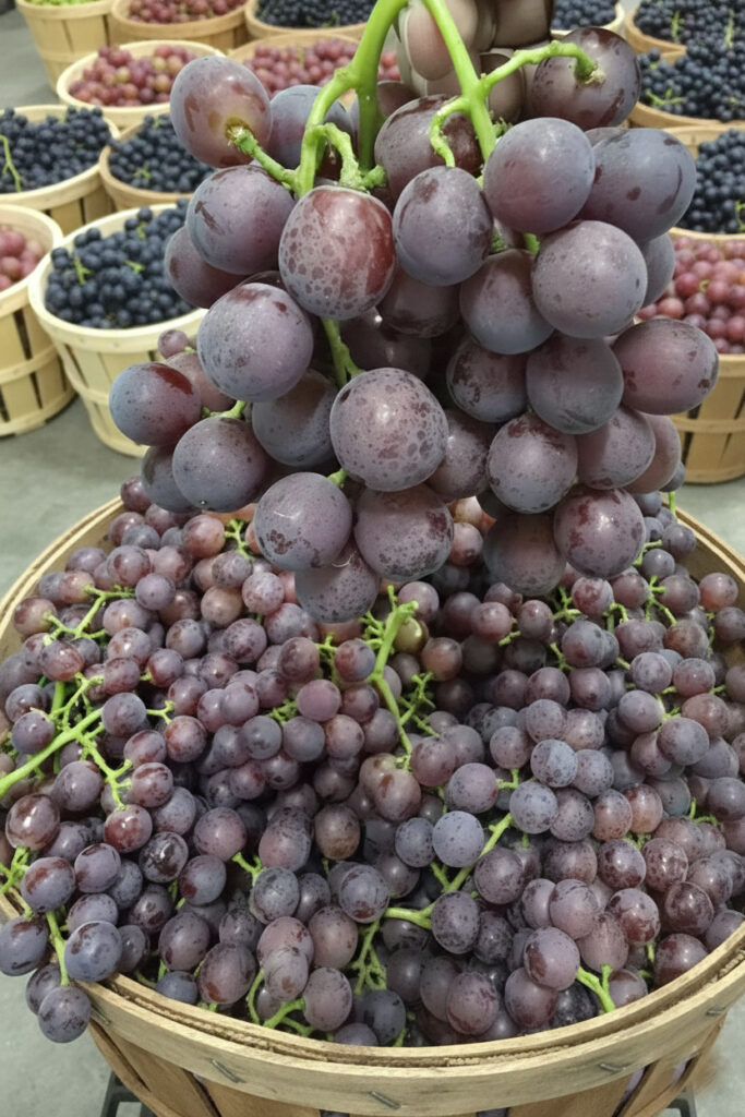 red flame seedless grapes 4
